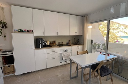 Santa Eulalia del Rio Apartment | Beautiful Relaxing Tiny Beach Home in Ibiza’s Cala Llonga Beach
