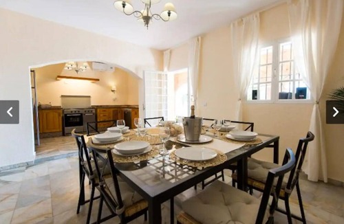 Churriana Villa | Big Villa+Heated Pool (13x5m)+Jacuzzi+Great Sea View+BBQ, Malaga, Costa del Sol