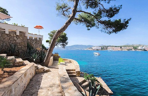 Santa Ponsa House | Blue Villa ⚓️ Bay of Santa Ponsa - with private access to the sea