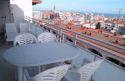 Calella Apartment | Calella Costa Terraza con Vistas al mar