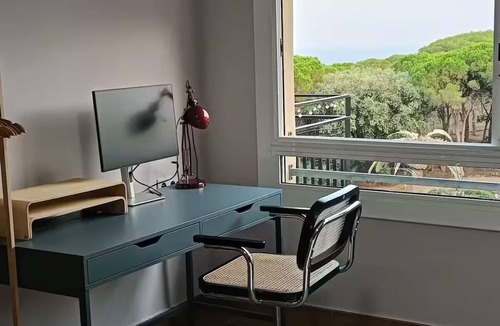 Calella de Palafrugell Apartment | Calella de Palafrugell Sea View Apt | Pool Terrace - Tennis