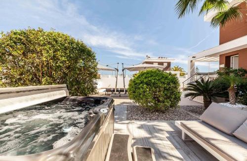 Puerto Marino Villa | Casa Bos Orange Wellness Luxury Entire Villa Jacuzzi & Pool Gran Alacant near Beach
