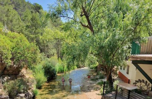 Yeste House | Casa rural Molino Jaráiz Ideal Familias y Grupos 8 Pax Terraza sobre el Río Tus