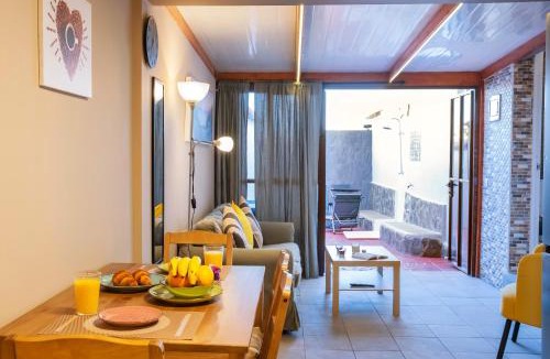 Arenas del Mar Apartment | Casita El Médano, Terraza privada, Zona surf
