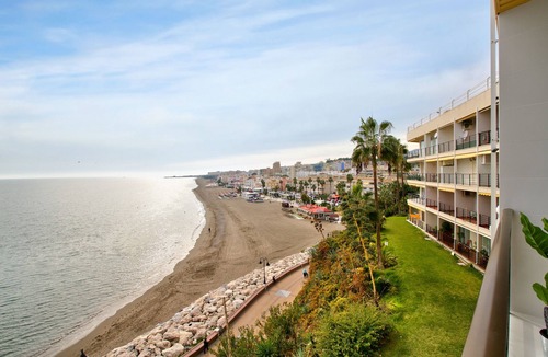 Carihuela Apartment | Castillo Santa Clara First line Carihuela beach. Wifi. Satellite TV Southwest