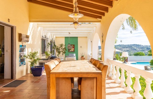 Benissa Villa | Chalet "Finca Los Bancales" with Mountain View, Private Pool & Wi-Fi