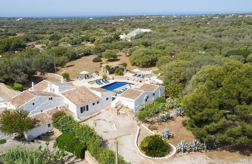 Sant Lluis Villa | Charme Authentique à Minorque: Maison de Campagne Près des Plages 5 Chb, Piscine