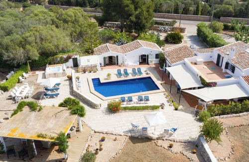 Sant Lluis Villa | Charme Authentique à Minorque: Maison de Campagne Près des Plages 5 Chb, Piscine