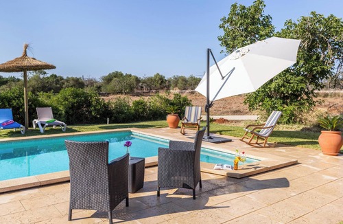 Sencelles Villa | Charming Finca "Son Pou" with Mountain View, Pool, Wi-Fi, Terrace & Garden