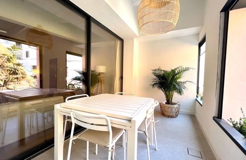 Sant Pol De Mar Apartment | Charming ground floor 200m beach and train