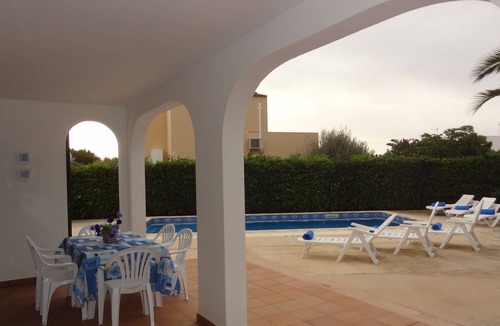 Cap d'Artrutx Villa | Comfortable villa for six people with private pool and garden, wifi gratuit