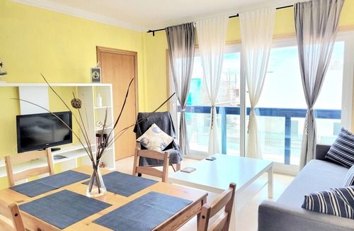 El Cotillo Apartment | Corner Pent house with ocean & sunset view