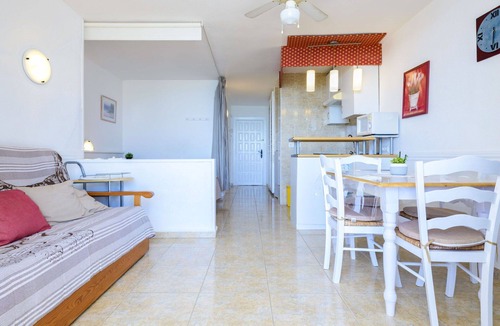 Alcossebre Apartment | Cosy apartment for 3 guests with pool, terrace and pets allowed