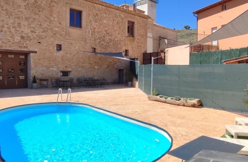 Velamazan House | Country House 'Palacio De Velamazán' with Mountain View, Private Pool and Wi-Fi