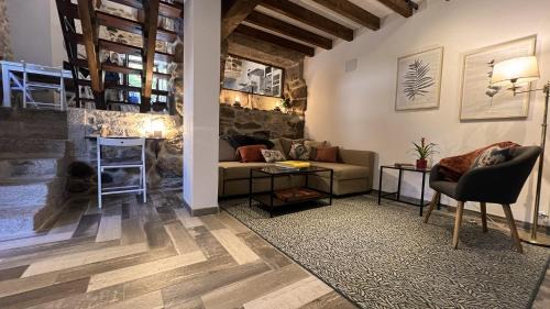 Cerdedo House | Cozy Galician Stone Farmhouse with Fireplaces and Pool