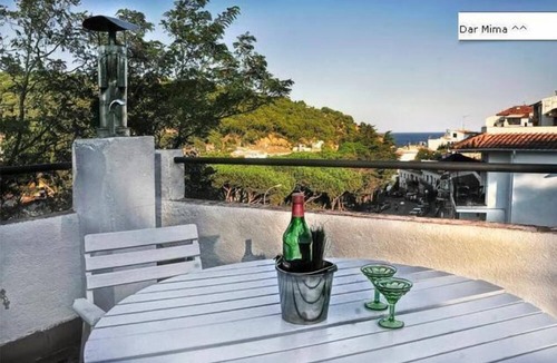 Tamariu Apartment | Dar Mima^ sunny spot with two beautiful terraces at 150mts from the beach