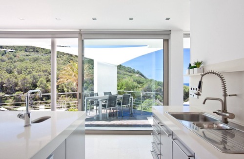 Cala Vadella Villa | Dazzling Ibiza Villa | Villa Peverell | 3 Bedrooms | Private Beach | Spacious.