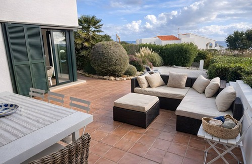 Punta Grossa Ski Chalet | Duplex Laura in Punta Grossa with Sea View, Shared Pool, Private Terrace and Garden