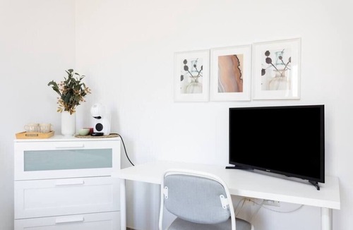 San Isidro Apartment | Eden Rentals 104 Surfy Stylish BedandCoffee Balcony