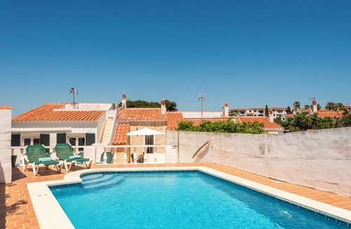 Cala en Porter Apartment | El Escape - Terrace and swimming pool - Menorca