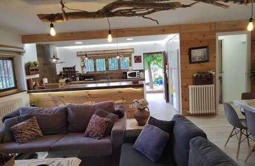 Los Angeles de San Rafael Ski Chalet | El Rincón de Gaia ✨🌸🌱 8 personas, piscina, barbacoa, jardín privado