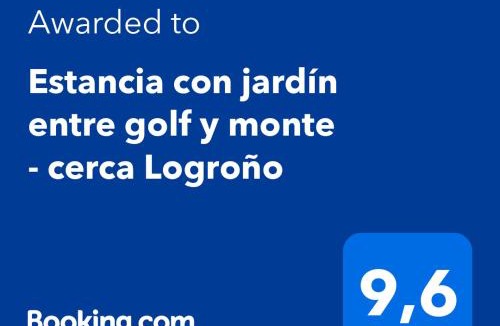 Sojuela House | Estancia con jardín entre golf y monte - cerca Logroño