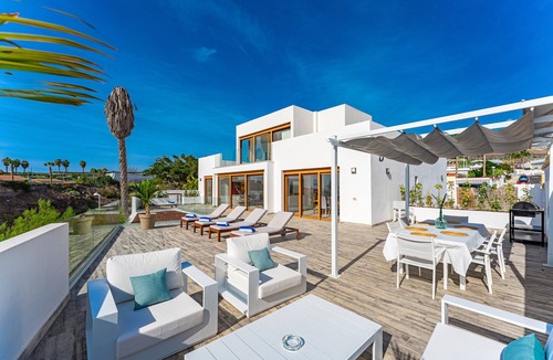 Callao Salvaje Villa | Fabulous contemporary 5 bedroom villa with private heated pool, sleeps max 13