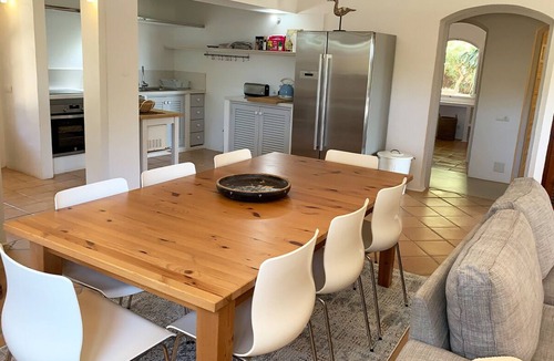 Sant Francesc Xavier House | Fantastic house 350 m from Migjorn beach, with access to shared pool.