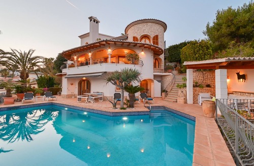 Benissa Coast Villa | Fantastic sea view villa with large (heated) pool, sauna and Jacuzzi