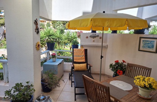 Cala Vinas Apartment | Favorite place in Mallorca, garden saltwater pool and direct sea access