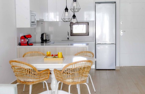 Los Balcones House | Furnished apt with big terrace overlooking famous pink lake in Los Balcones