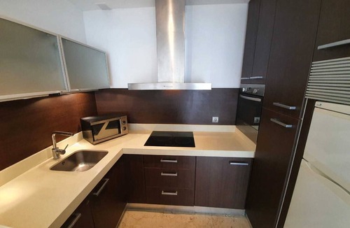 El Paraiso Apartment | Garden Apt Benamara - modern 1 bed apt with garden, huge pool, family area, wifi