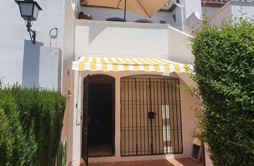 El Paraiso Apartment | Garden Apt Benamara - modern 1 bed apt with garden, huge pool, family area, wifi