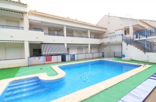 Playa de Almarda Apartment | Global Vacacional, Apartamento con piscina en playa Corinto