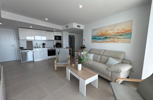 Canet de Berenguer Apartment | Gran Canet Salva, moderno apartamento con terraza y vistas al mar