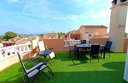 Orihuela Costa Apartment | Green Veranda - cosy apartment with terrace, grill, chimney and pool