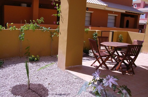 Mar de Cristal Apartment | Ground floor apartment with patio, free wifi, communal pool