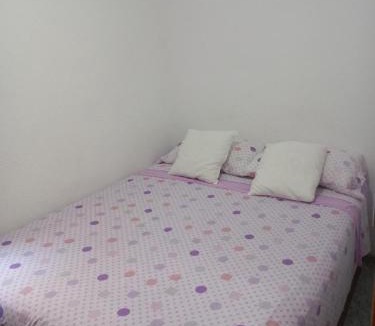 Nou Moles House | habitación pequeña en piso compartido con 2 adultos