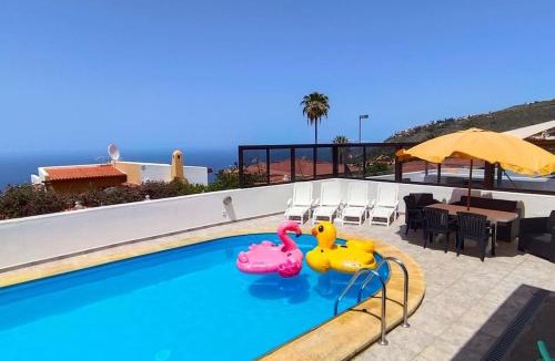 Sauzal House | Heated Pool with Sea View Tranquil Retreat at Malvasia Garden