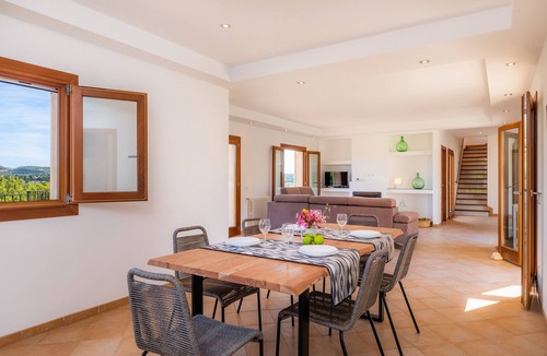 Son Servera Villa | Holiday Home “Can Bosco” with Mountain View, Garden, Pool, Terraces & Wi-Fi