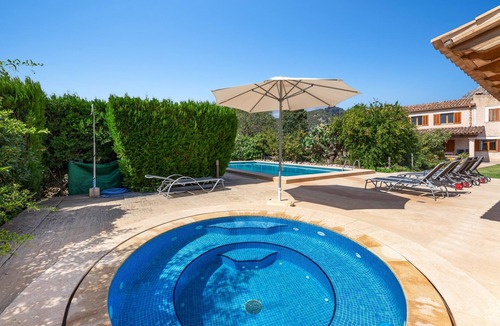 Pollensa House | Holiday Home "Can Noble den Suau" with Pool, Hot Tub, Terraces & Garden