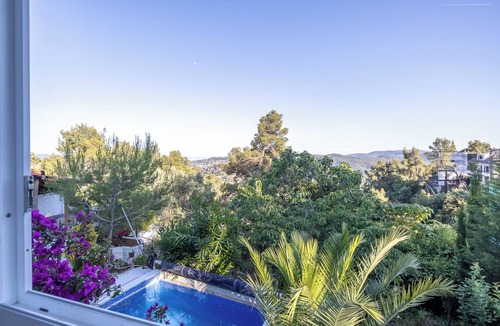 Corbera De Llobregat Apartment | House downstairs new detached house with pool, BBQ and views to Barcelona