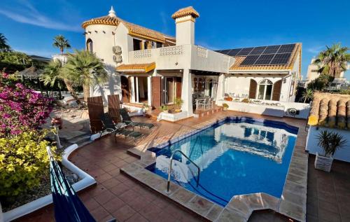 Villamartin Villa | Ibiza style villa first line to golf!