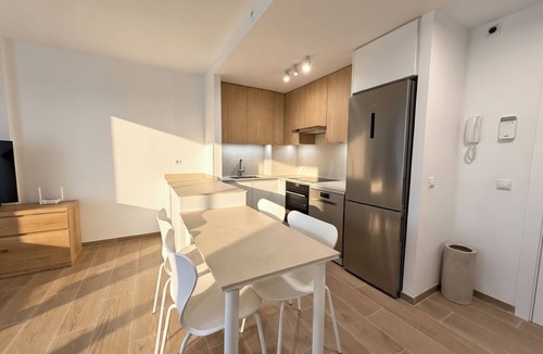 Cala Bona Apartment | Idyllic apartment steps from the beach with mountain views