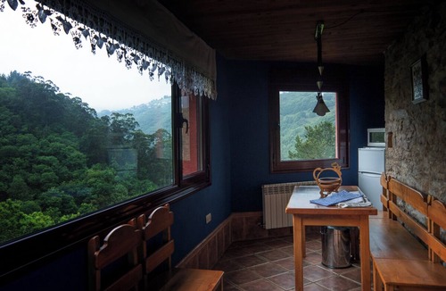 Las Rubias Cottage | In a natural setting surrounded by forest, old farmhouse rehabilitated.