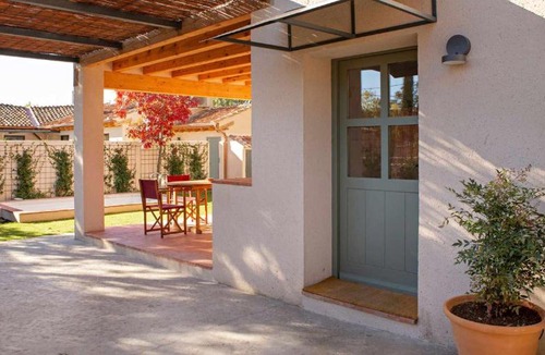 Tenzuela House | La Alberca Casa con jardín y piscina