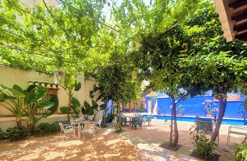 Illora House | La Casa De Illora, swimming pool, fireplace, barbecue, in the town center