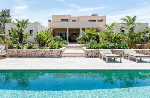 Cala de Bou Villa | Lavish Ibizan Villa Beautiful Gardens Villa Izarra Private Pool & Wonderful Country Views San Jose