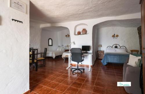 Artenara Apartment | Living Artenara - CAVE HOUSE & TERRACE Adults Only