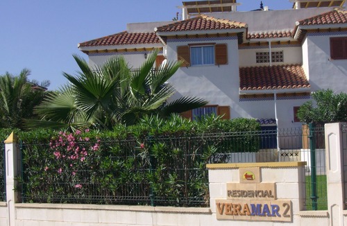 Vera Beach Apartment | Living room with balcony and sea view, waterfront and south-facing